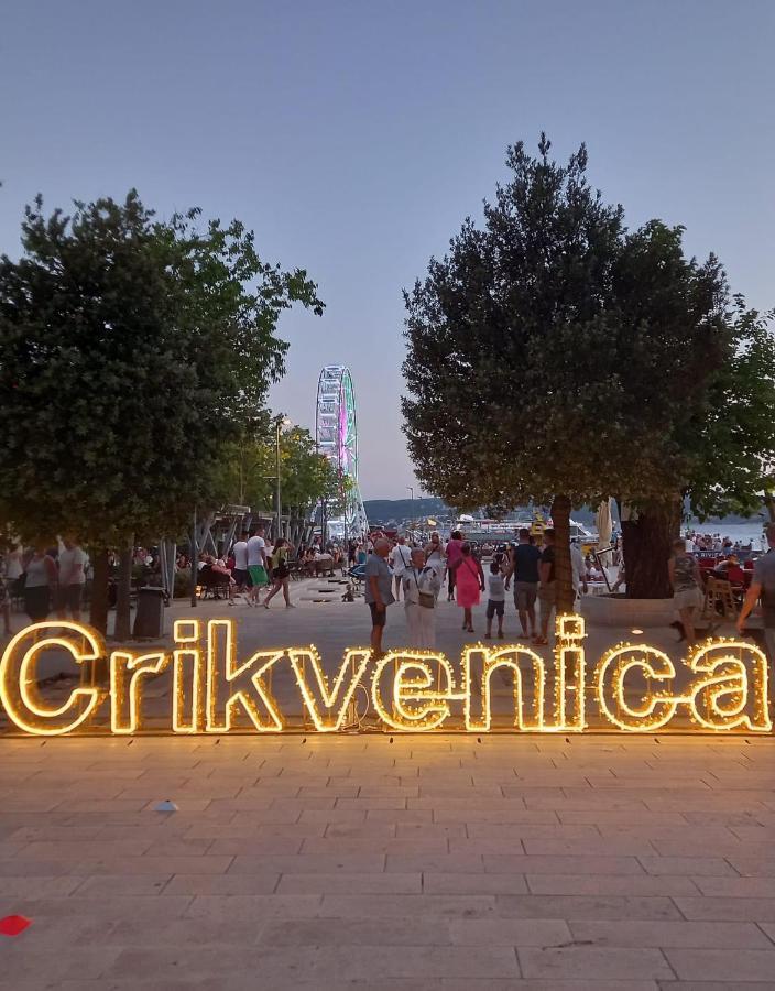 Apartman Hrusta Crikvenica Εξωτερικό φωτογραφία